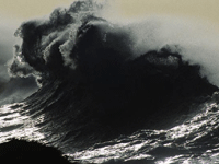 Large wave